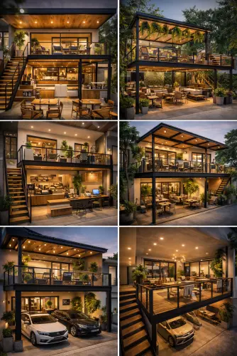 Mezannine Cafe Modern di Cibogor